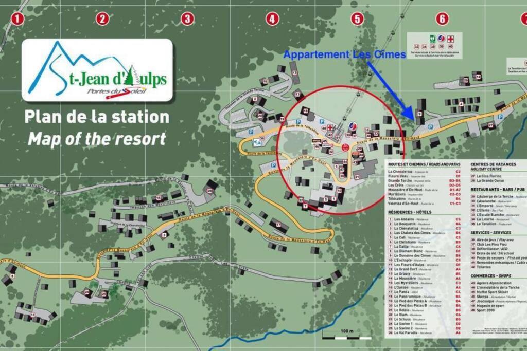 Les Cimes, Chaleureux studio 4 pers, 50m du télécabine, vue dégagée sur les pistes, DRAPS NON COMPRIS Saint-Jean-dʼAulps Esterno foto