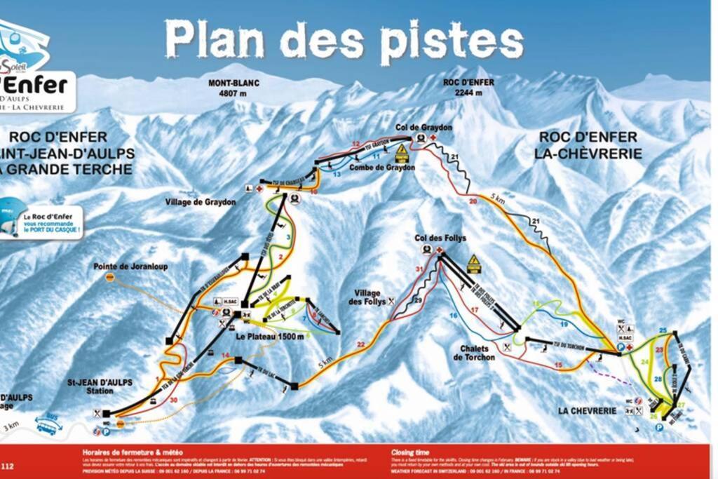 Les Cimes, Chaleureux studio 4 pers, 50m du télécabine, vue dégagée sur les pistes, DRAPS NON COMPRIS Saint-Jean-dʼAulps Esterno foto