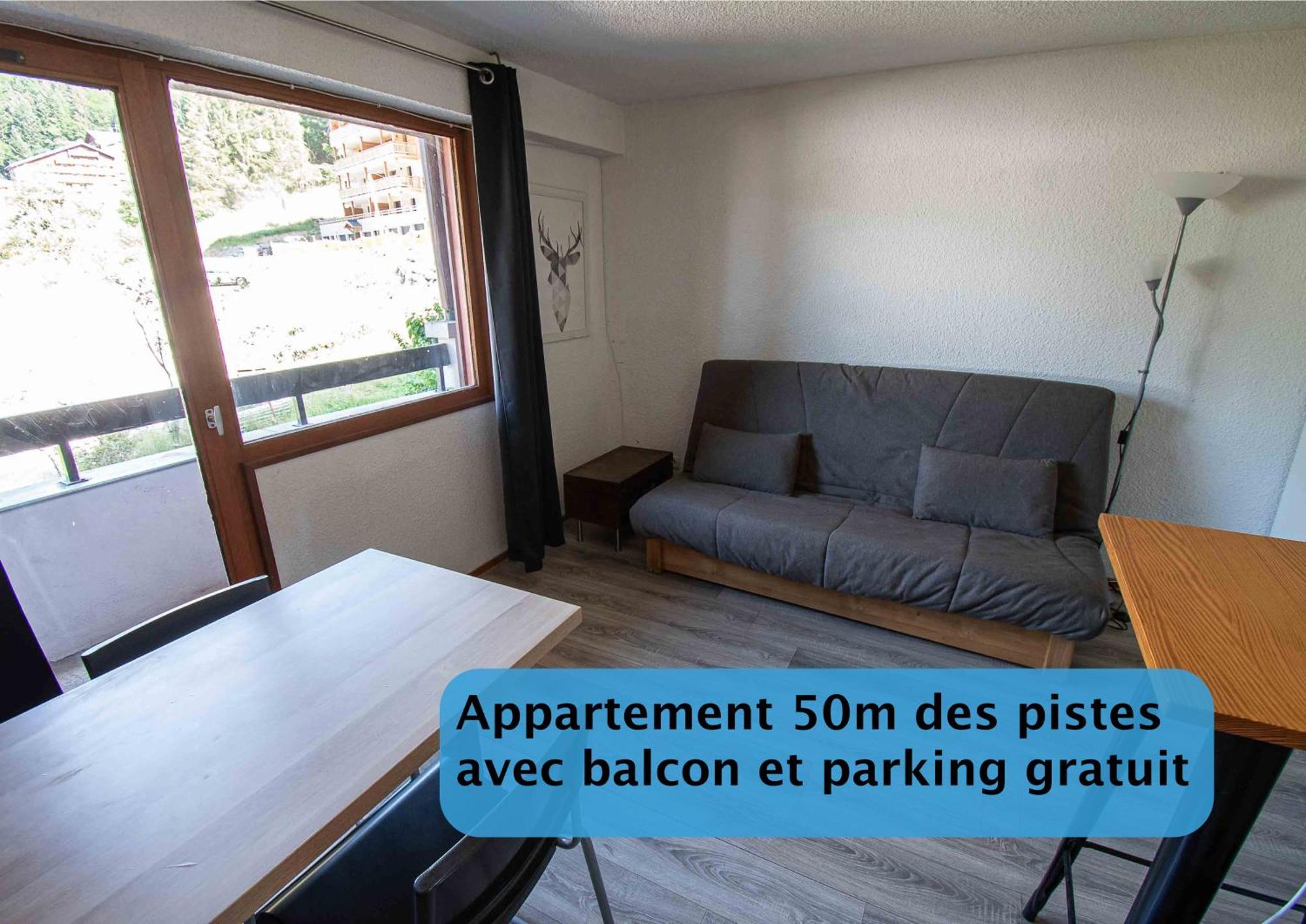 Les Cimes, Chaleureux studio 4 pers, 50m du télécabine, vue dégagée sur les pistes, DRAPS NON COMPRIS Saint-Jean-dʼAulps Esterno foto