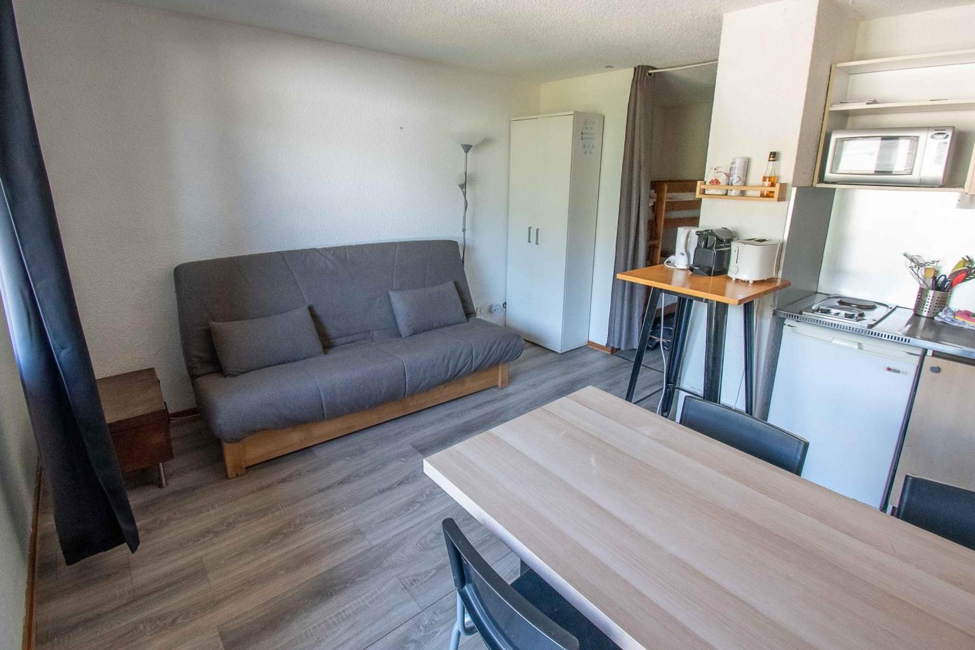 Les Cimes, Chaleureux studio 4 pers, 50m du télécabine, vue dégagée sur les pistes, DRAPS NON COMPRIS Saint-Jean-dʼAulps Esterno foto